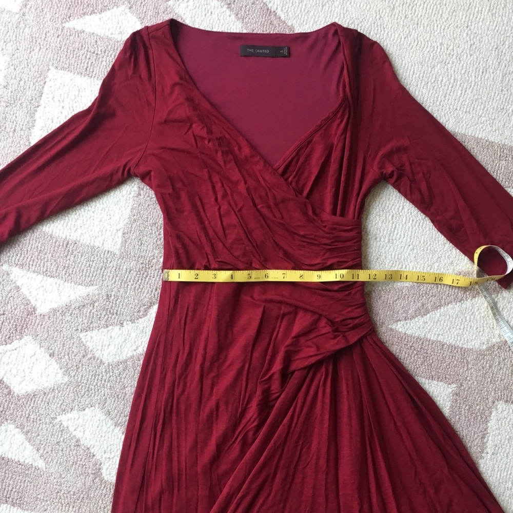 The Limited Asymmetrical Jersey Knit Dress